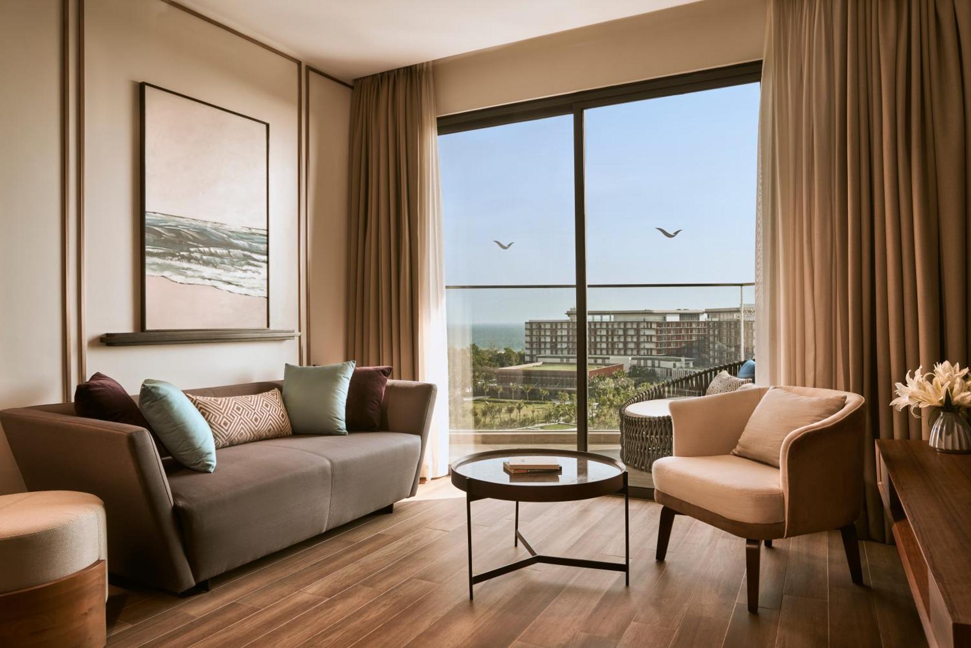 Moevenpick Villas & Residences Фукуок Екстер'єр фото A living room at the hotel